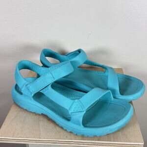 Men’s Teva Hurricane Drift Waterproof Sandals Blue 10